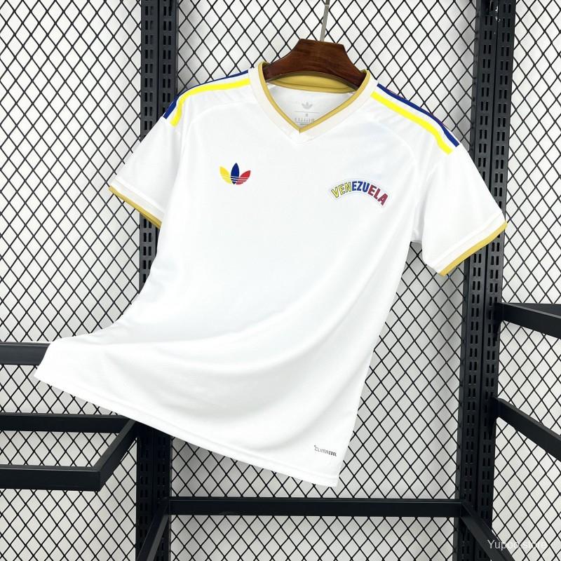 Camiseta de fútbol Venezuela 2026 VISITANTE MANGA CORTA VERSION FAN